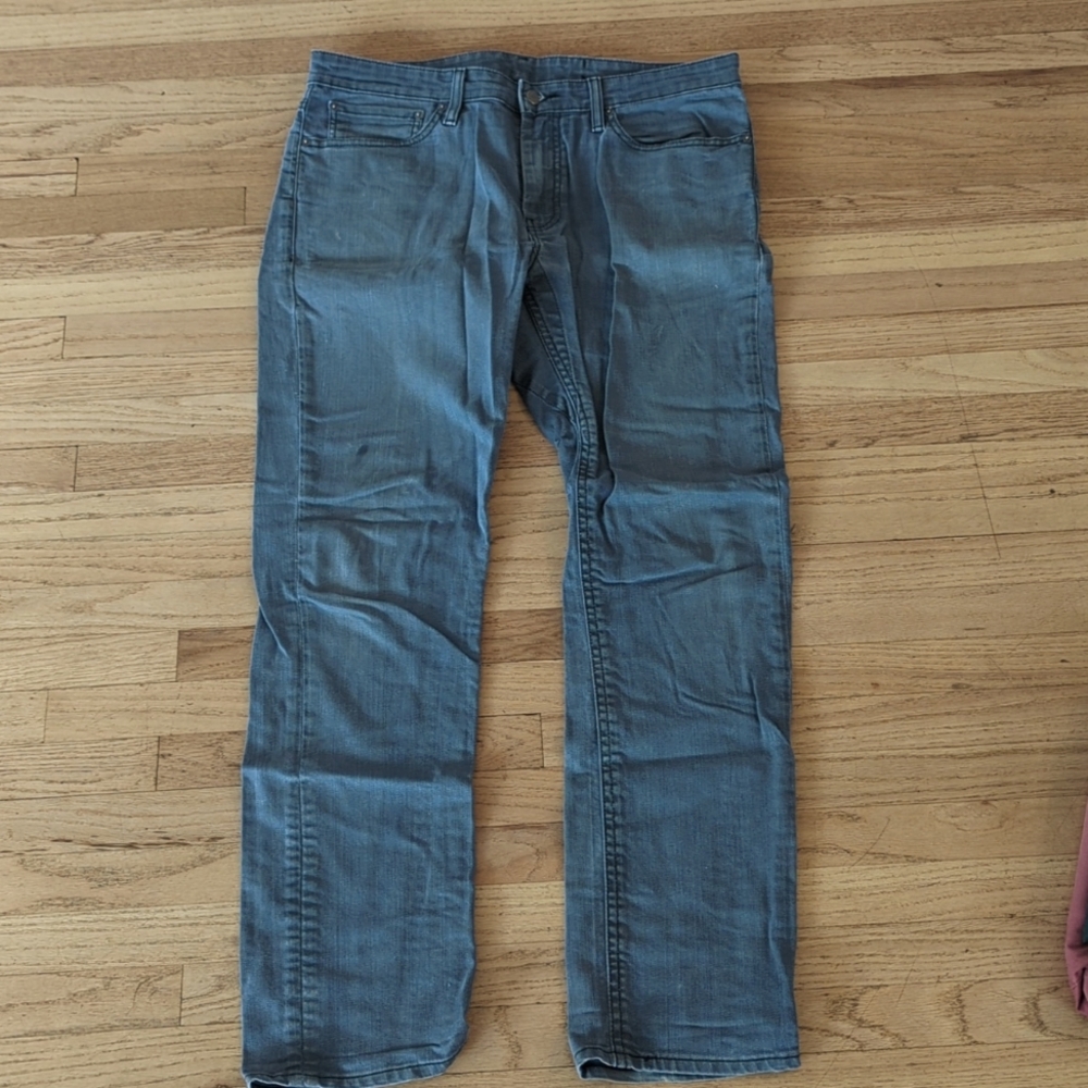 Men's Levi's 511 indigo jeans size 36x32